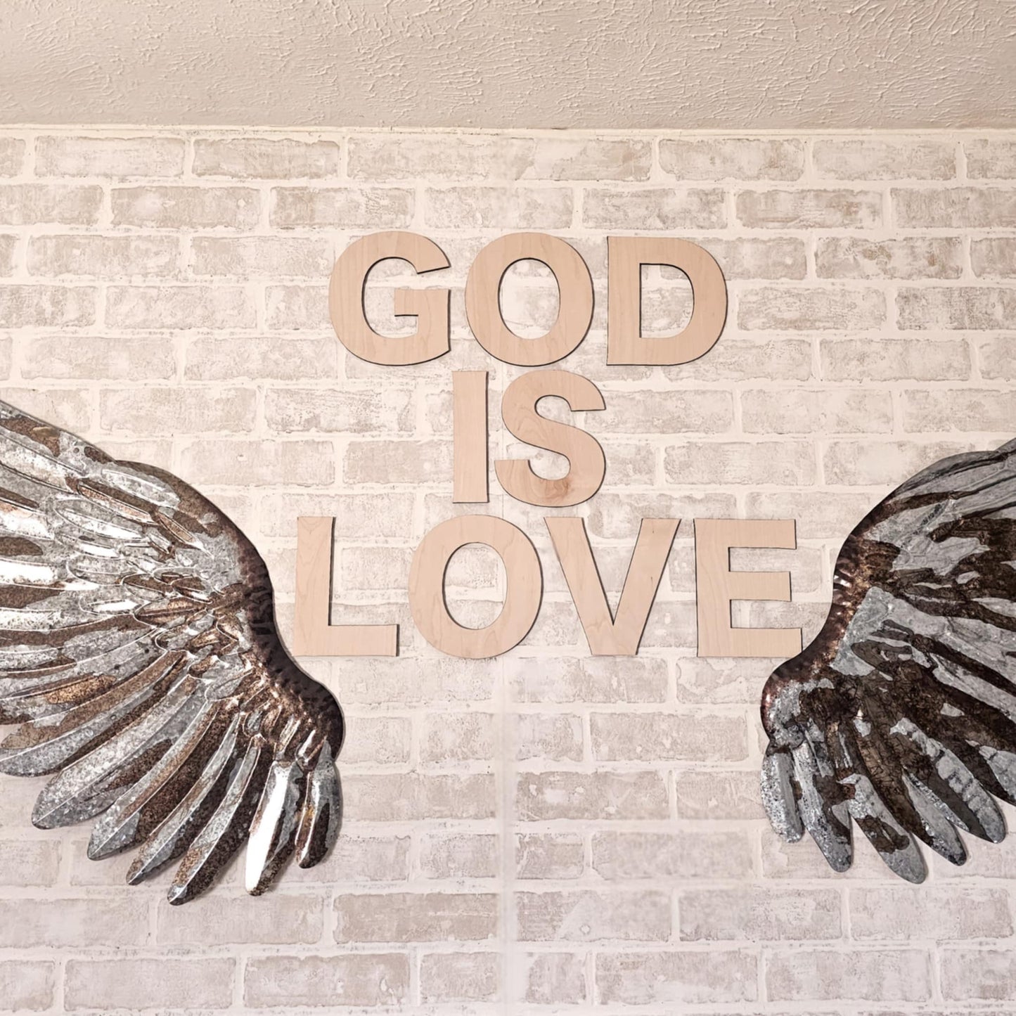 God is Love Wall Art Home Decor