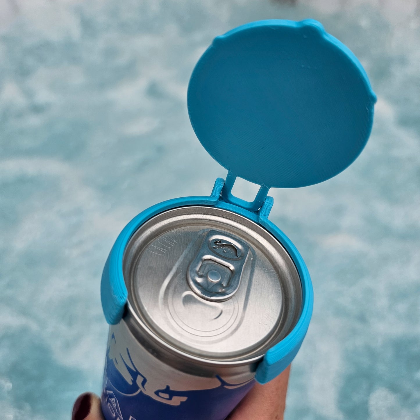 8.4 oz SMALL Slim Redbull Can Lids, Can Topper, Cover