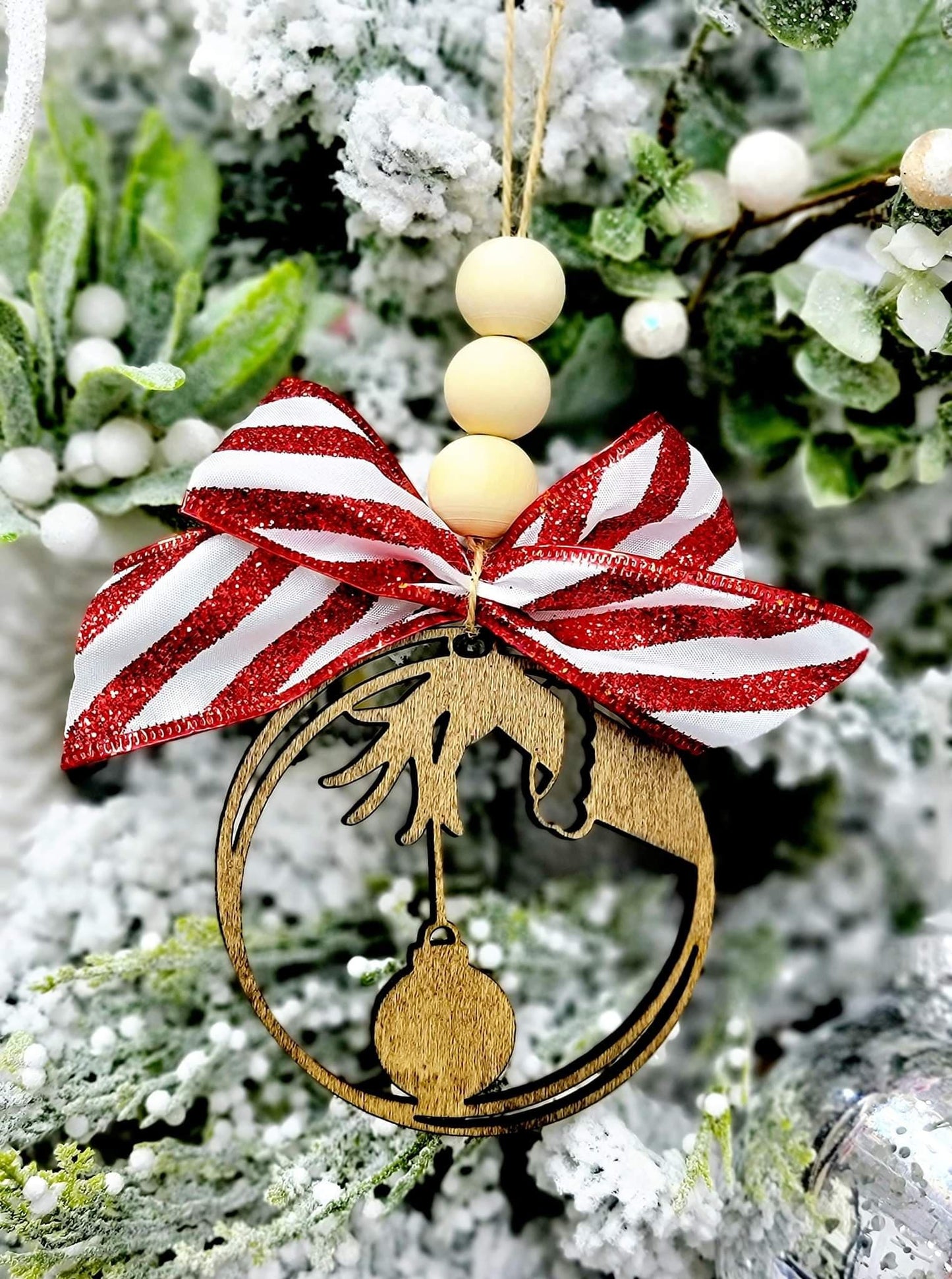 Christmas Holiday Car Charm Ornament