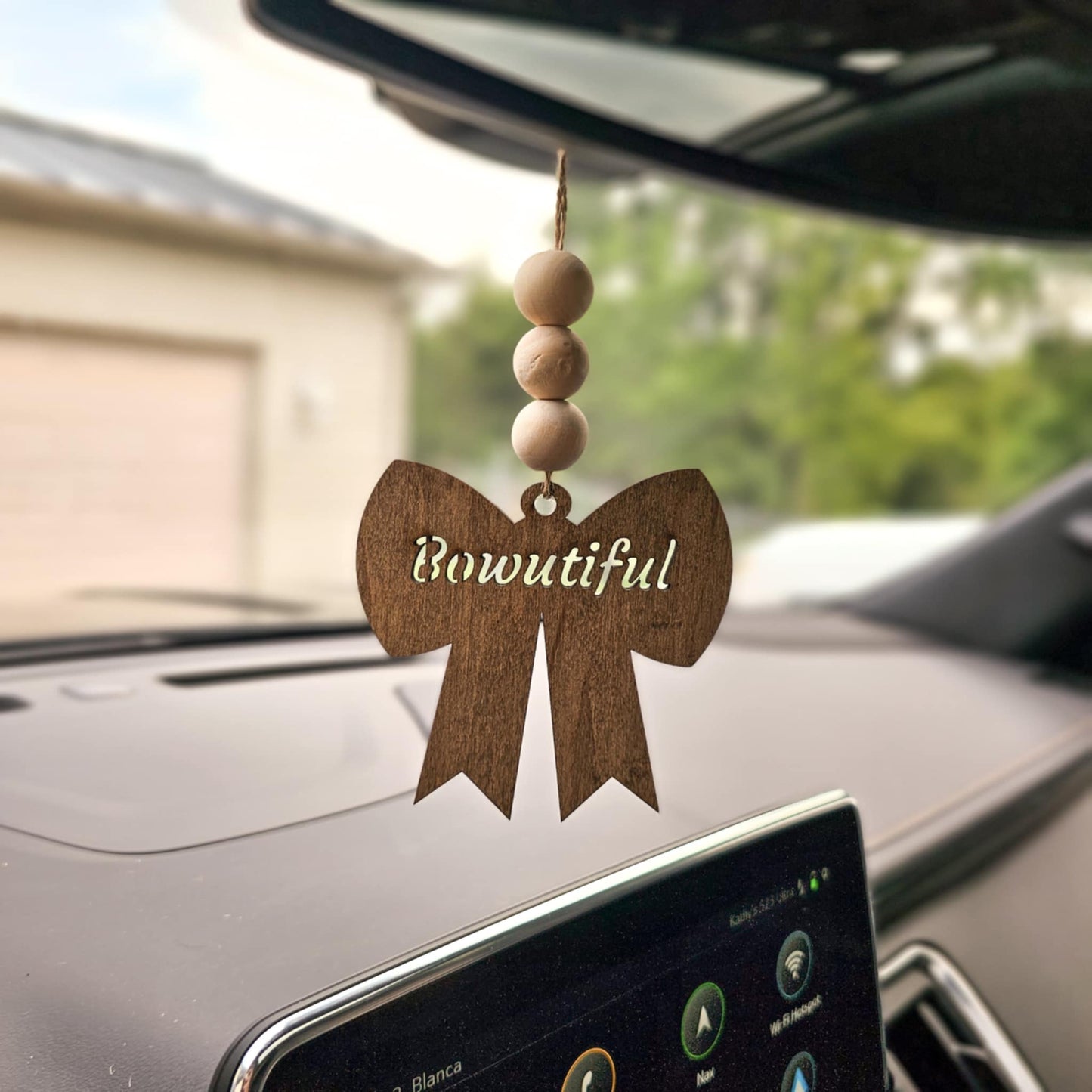 Bowutiful Bow Beautiful Car Charm