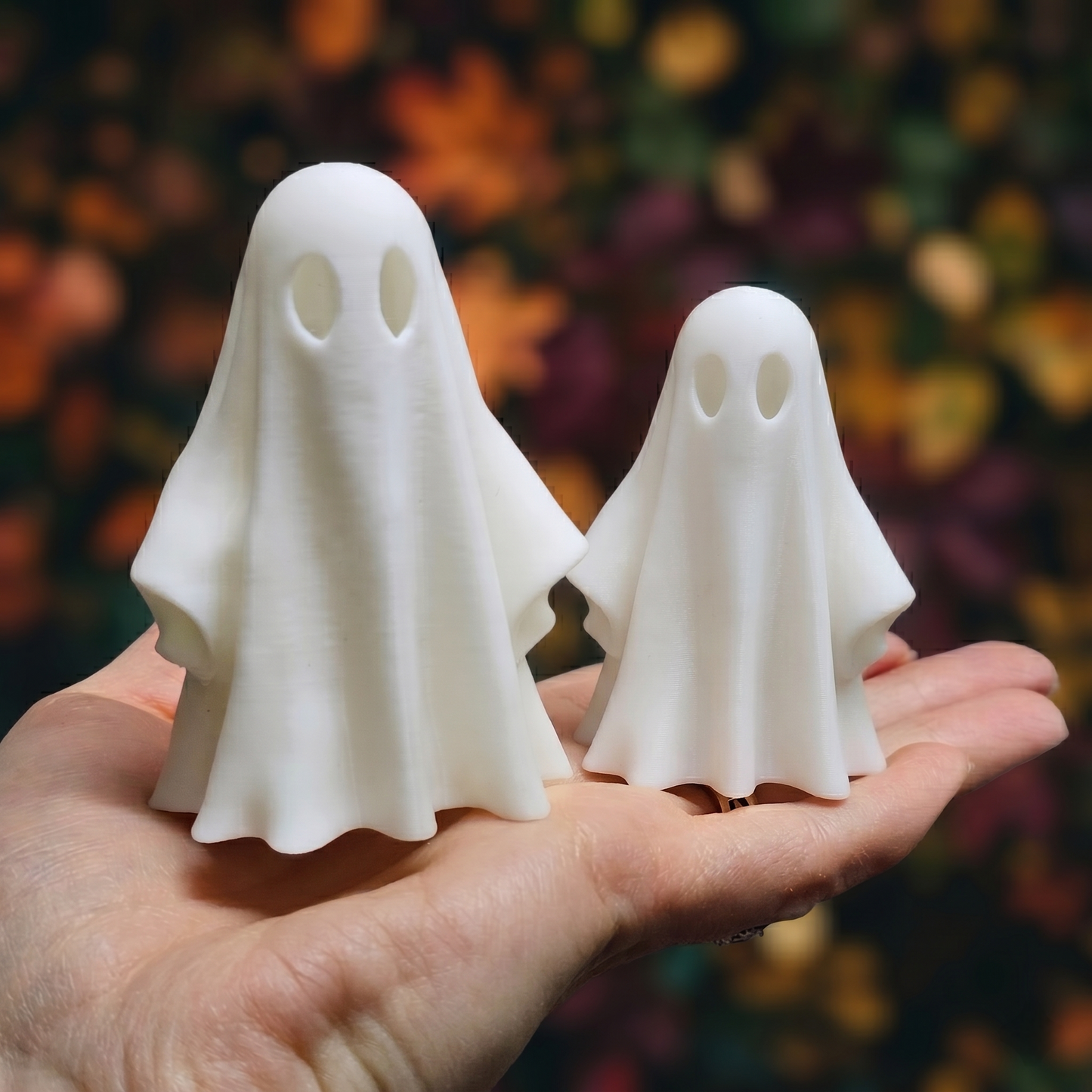 Cute Little Ghosts Fall Halloween Bookshelf Decor Desk Buddy