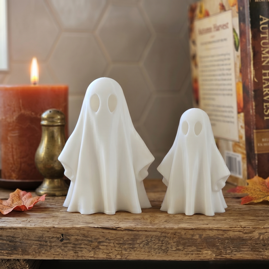 Cute Little Ghosts Fall Halloween Bookshelf Decor Desk Buddy