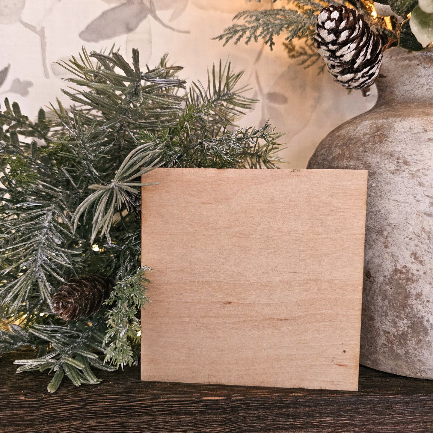 Christmas Red-Nosed Reindeer Framed Art Block