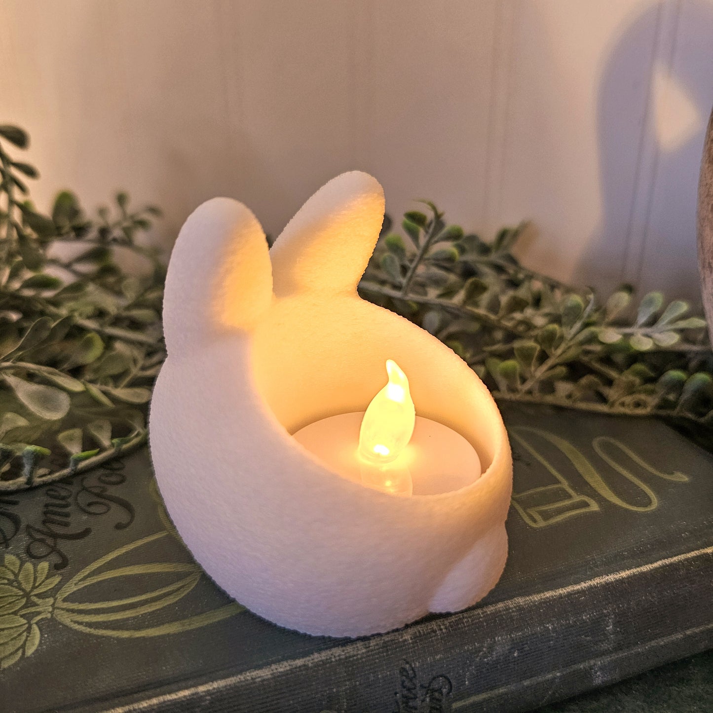 Spring Bunny Rabbit Tea Light Holder Gifts Easter