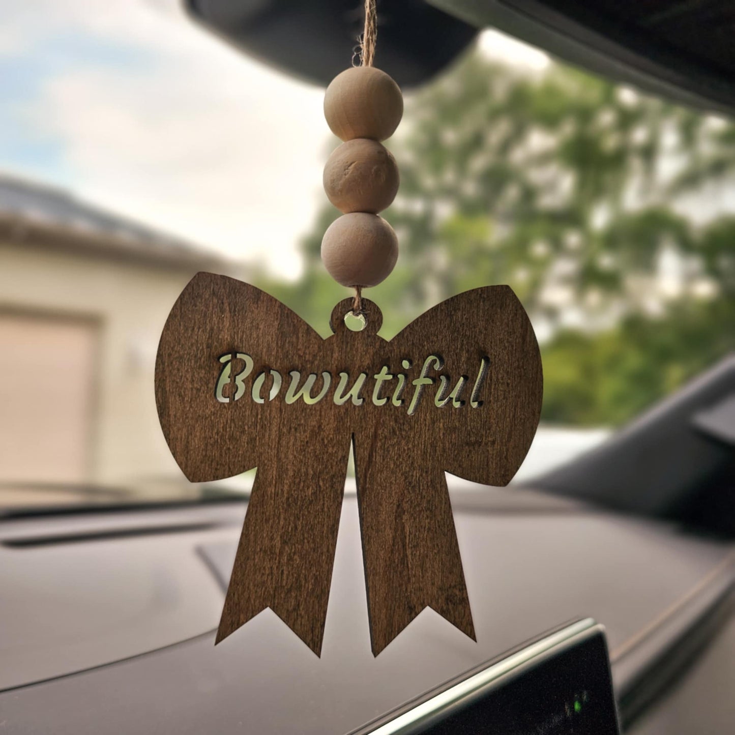 Bowutiful Bow Beautiful Car Charm