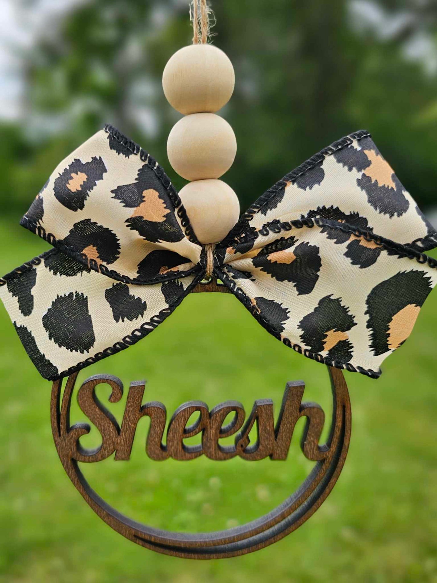 Sheesh Rear View Mirror Car Charm Ornament