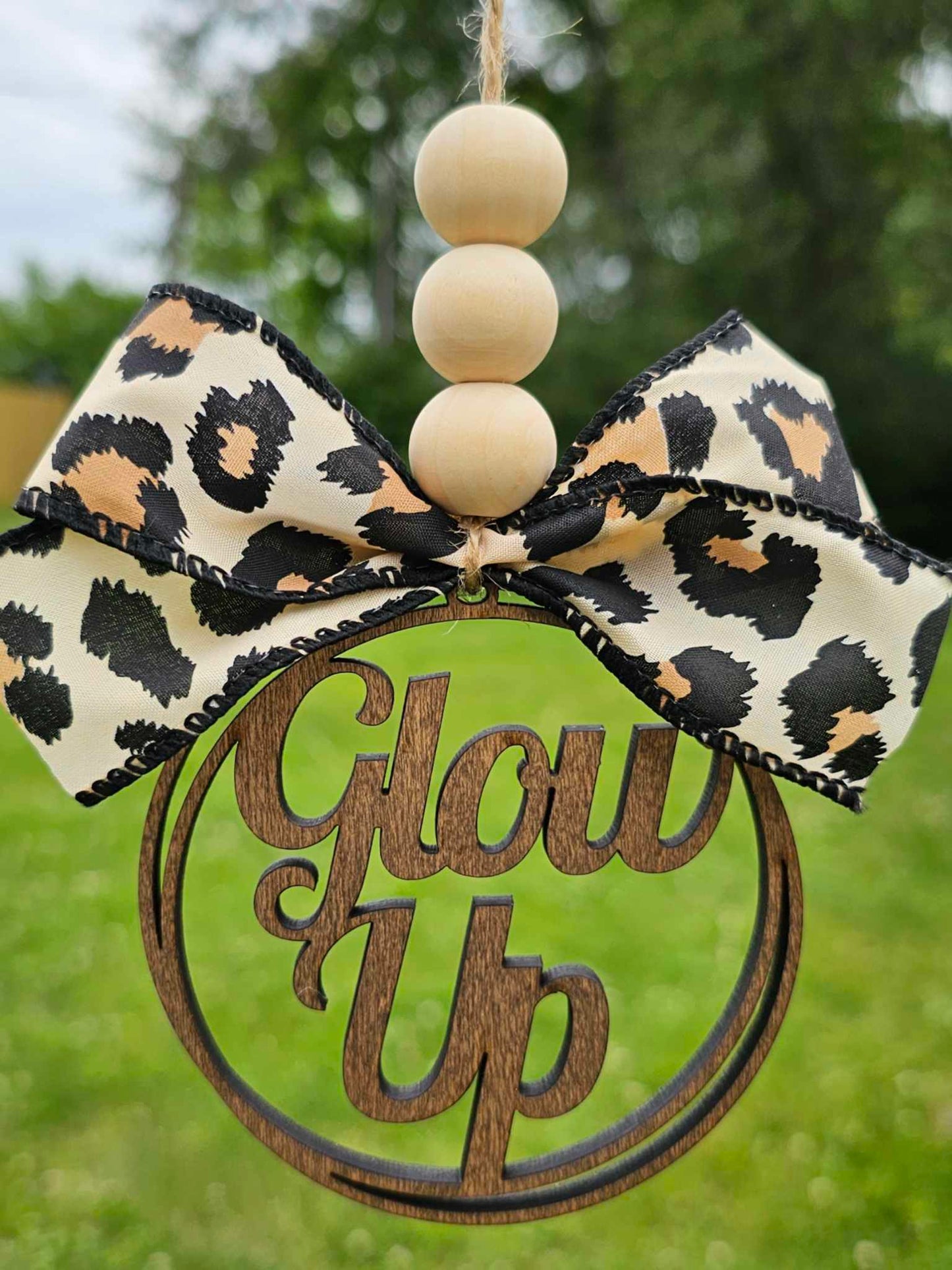 Glow Up Rear View Mirror Car Charm Ornament