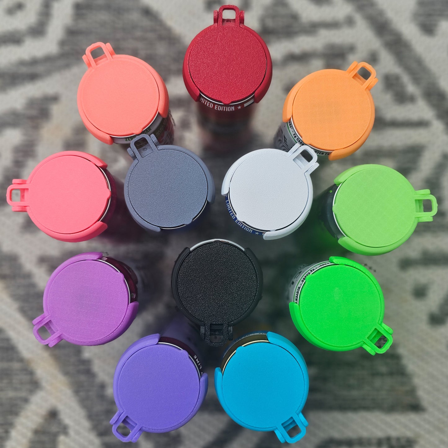 12 oz Can Lids, Can Topper, Cover