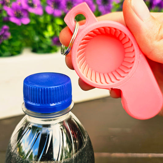 Bottle Opener Keychain- Screw Top & Bottle Cap