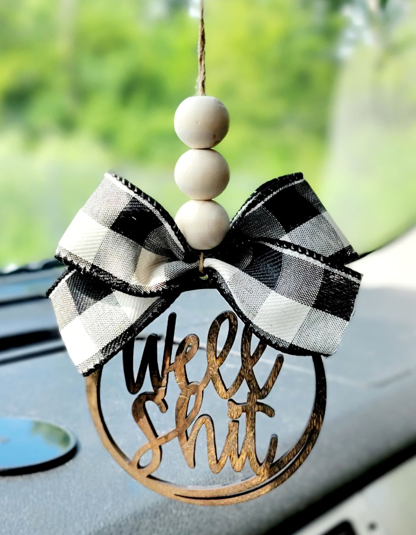 Well Shit Car Charm
