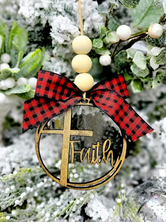 Faith Car Charm Ornament