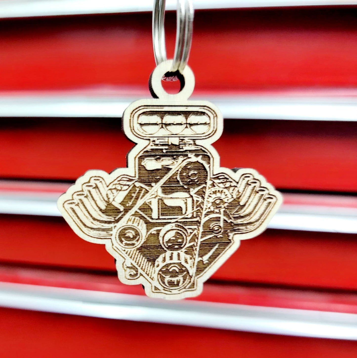 Blower Motor Engine Keychain Gifts For Him Manly