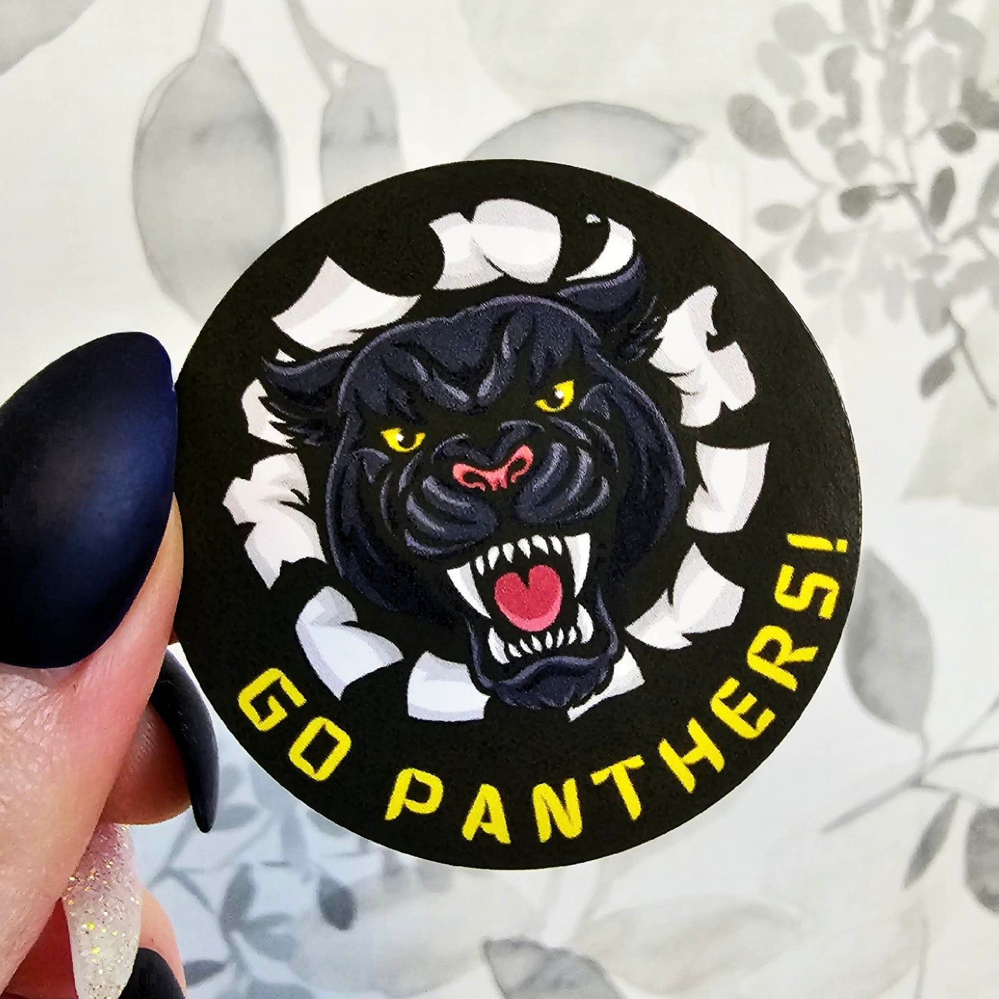 Go Panthers School Spirit Pride Stickers