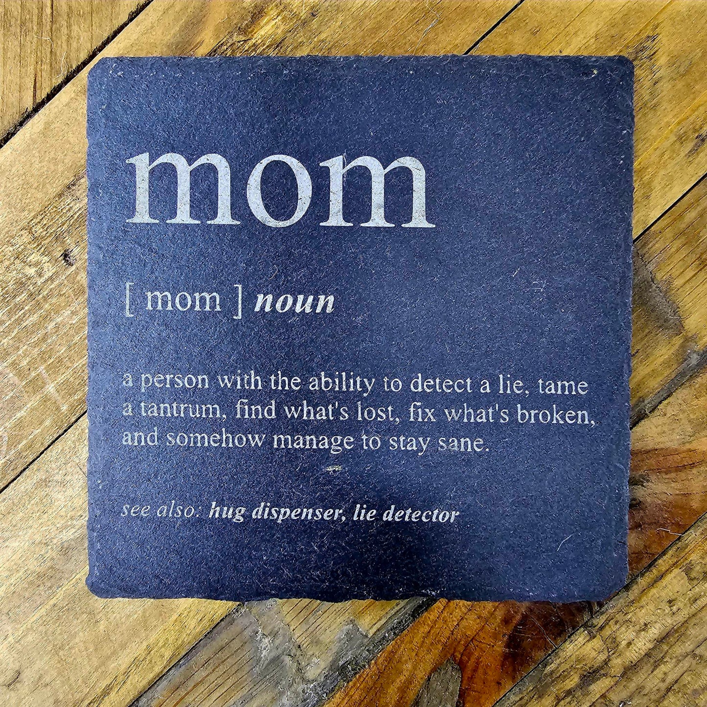 Slate Drink Coaster Nurse Teacher Mom Gifts