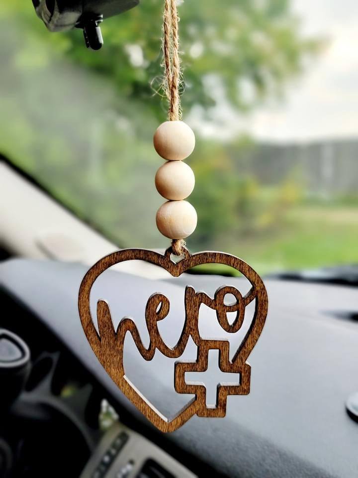 Medical Hero Car Charm